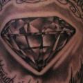 Shoulder Diamond tattoo by Seoul Ink Tattoo