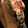 tatuaggio Braccio Illusione ottica di Tattoo Temple