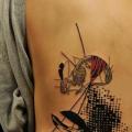 Fantasie Rücken Affe tattoo von Tattoo Temple