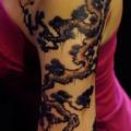 Schulter Arm Baum tattoo von Tattoo Temple