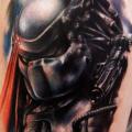 Shoulder Fantasy tattoo by Khan Tattoo