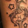 tatuaje Estrella Tobillo por Artifex Tattoo