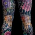 Bein Japanische Rücken Po tattoo von Horiyasu Tattoo