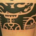 tatuaje Brazo Tribal Maori por M Crow Tattoo