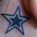 Star Head tattoo by Shimokita Ink