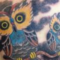 Shoulder Owl tattoo by Shimokita Ink