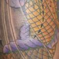 Japanische Drachen Oberschenkel tattoo von Shimokita Ink