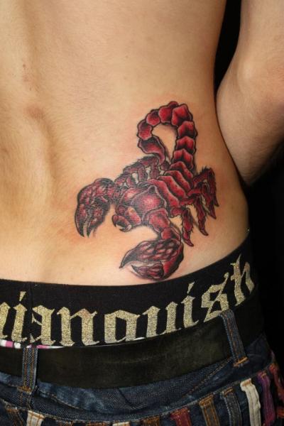 Back Scorpion Tattoo by South Dragon Tattoo