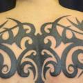 Back Tribal tattoo by South Dragon Tattoo