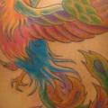 Back Phoenix tattoo by Brasil Tatuagem