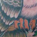 New School Eulen tattoo von Brasil Tatuagem