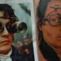 Realistic Johnny Depp tattoo by Hell Tattoo