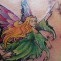 Shoulder Fairy tattoo by Hell Tattoo
