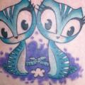 Schulter Katzen tattoo von Art n Style