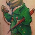 tatuaje Hombro Personaje Conejo por Art n Style