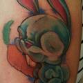 tatuaje Hombro Conejo por Art n Style