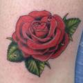 Arm Realistische Blumen tattoo von Leds Tattoo