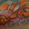 Arm Fantasy Fish tattoo by Maceio Tattoo