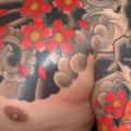 tatuaje Hombro Brazo Japoneses por Tattoo Studio Shangri-La