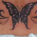 tatuaje Espalda Mariposa por Tattoo HM