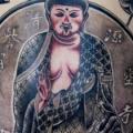 Japanische Buddha Rücken tattoo von Tattoo HM