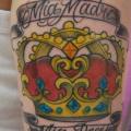 Arm Crown tattoo by Tattoo Loyalty