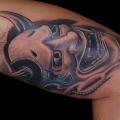 Arm Japanese Demon tattoo by Nico Tattoo Crew