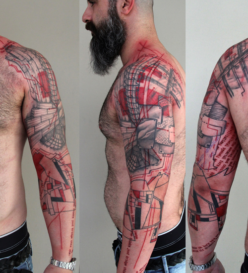 Tatouage Fantaisie Sleeve par Sake Tattoo Crew