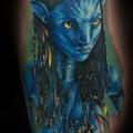 tatuaje Brazo Avatar por Baltic Tattoo