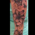 Arm Realistic Flower tattoo by Baltic Tattoo