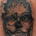 Mexican Skull tattoo by Baltic Tattoo