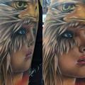 Плечо Орел женщина татуировка от Baltic Tattoo