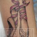 Leg Shoe tattoo by Prive Tattoo
