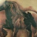 Realistische Rücken Pferd tattoo von Tattoo Zoo