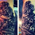 Arm Fantasie Krieger tattoo von Mauve Montreal