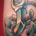 Arm Anchor tattoo by Bloody Ink