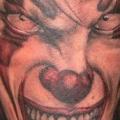 Arm Fantasy Joker tattoo by Bloody Ink
