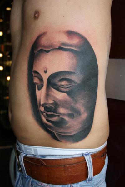 Tatuaje Lado Buda Religioso por Bloody Ink