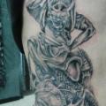 tatuaggio Fianco Giapponesi Demoni di Inkfierno Tattoo