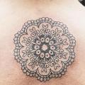 Rücken Geometrisch tattoo von LW Tattoo
