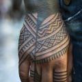 Hand Tribal Maori tattoo by LW Tattoo