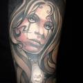 Arm Women tattoo by Punko Tattoo