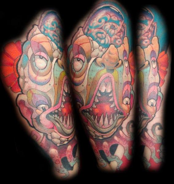 Tatuagem Fantasia por Punko Tattoo