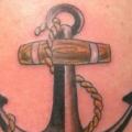 Shoulder Anchor tattoo by Sonic Tattoo