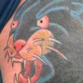 Schulter New School Panther tattoo von Sonic Tattoo