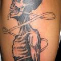 Schulter Skeleton tattoo von Sonic Tattoo
