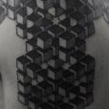 Schulter Dotwork tattoo von Black Ink Power