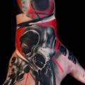 Fantasie Hand tattoo von Buena Vista Tattoo Club