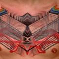 Fantasy Chest Shopping Cart tattoo by Raw Tattoo