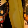 Schulter Fantasie Vogel tattoo von Raw Tattoo